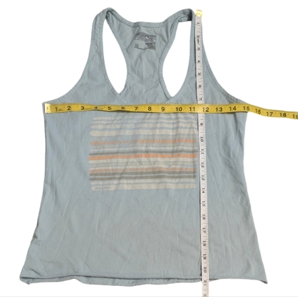 Patagonia Blue Racerback Tank Top, Size Extra Small, Athleisure Sporty Comfy - Picture 5 of 5